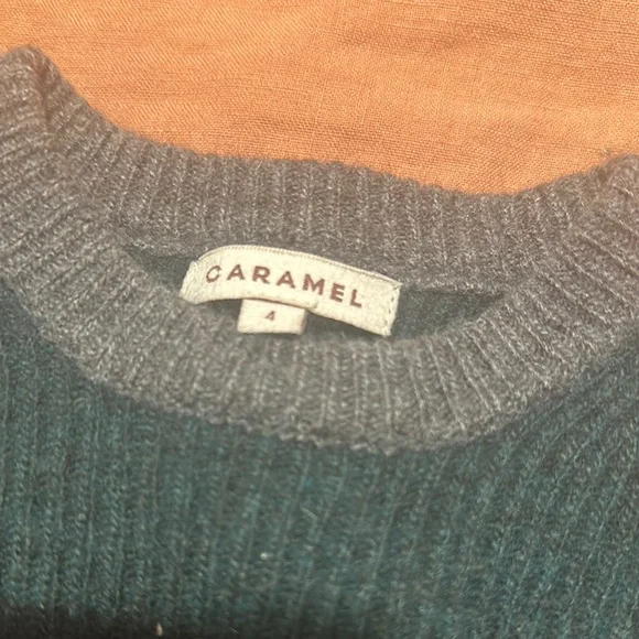 Caramel Colorblock Sweater